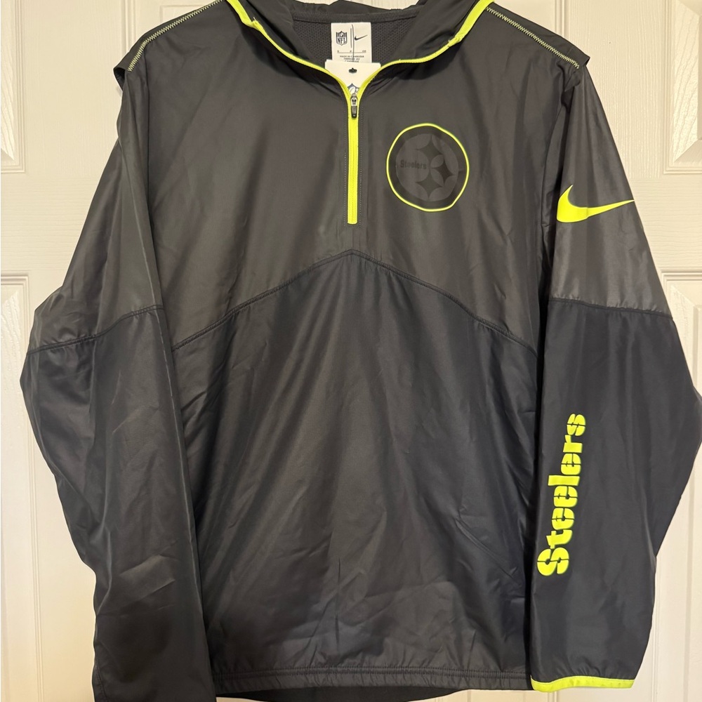 Nike Volt Pittsburgh Steelers Half Zip Jacket